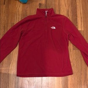 Red Men’s fleece sweater